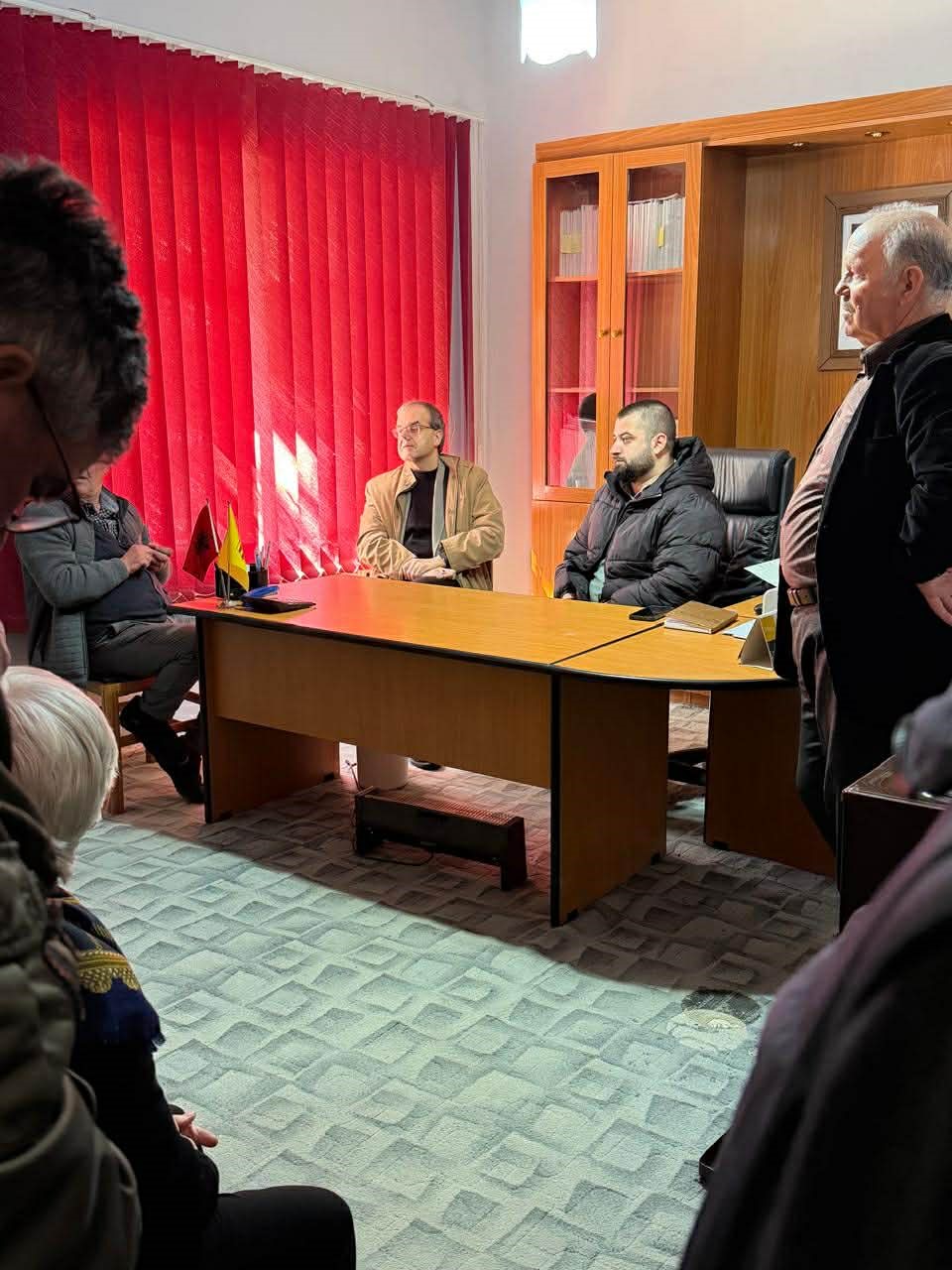 Επίσκεψη του Γενικού Προξένου της Ελλάδας στην Κορυτσά κ. Αστερίου Μπουζιά στο χωριό Ντρενόβα